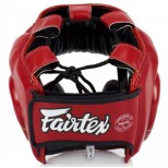 Детский боксерский шлем Fairtex (HGK-15 red)